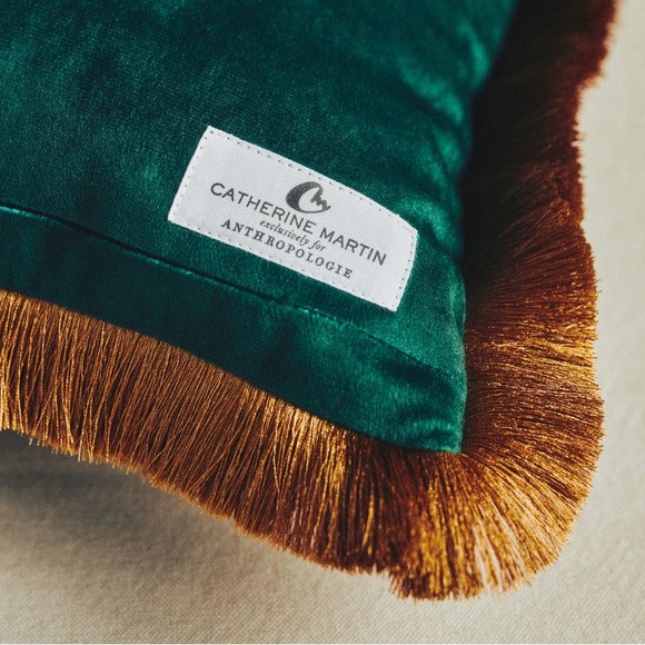 LAST BLACK 🔥 Catherine Martin X Anthropologie embellished pillows * - Picture 9 of 15